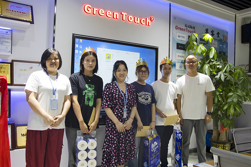 GreenTouch April employee birthday party