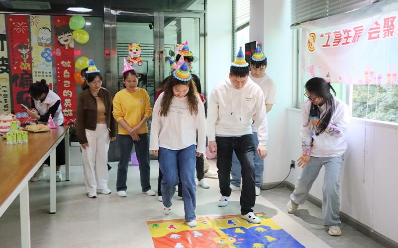 GreenTouch's first quarter employee birthday party