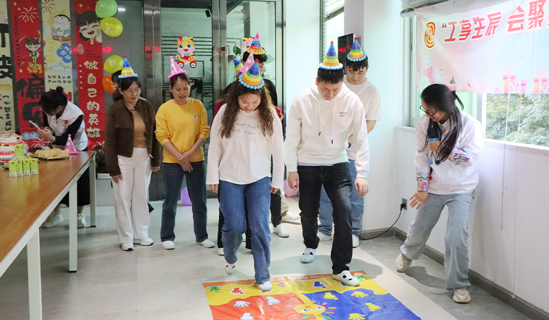 GreenTouch's first quarter employee birthday party