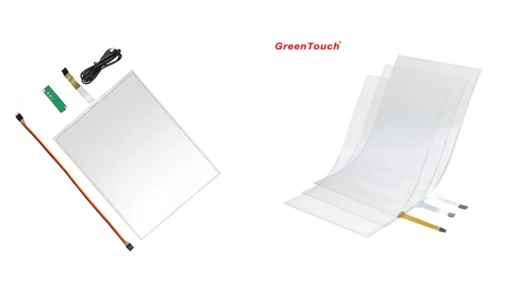 The theory of resistive touch panel works