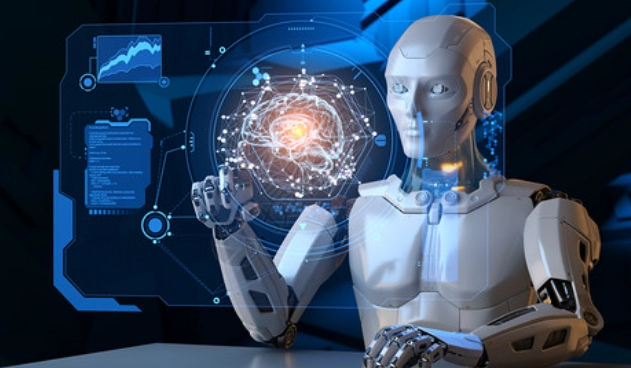 Touch screen AI robot application case