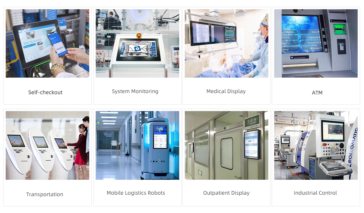 Close Frame Touch Panel PC 7-27 Inches(3A Series)