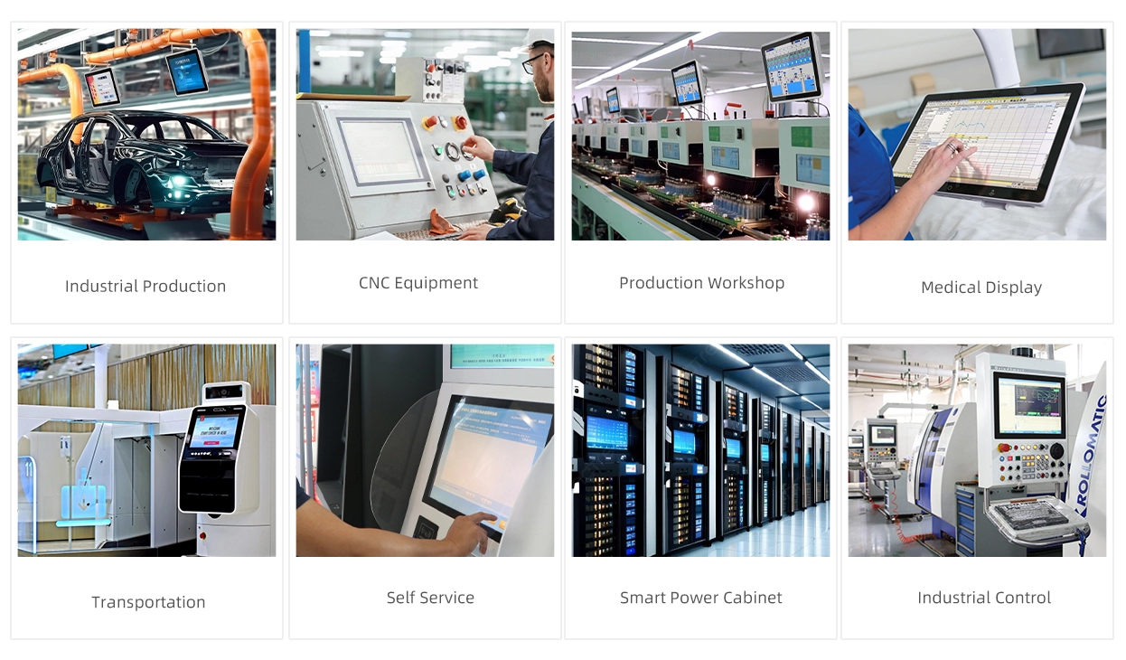 Panel Mount Touch Panel PC 10.1-23.8 Inches(3D Series)