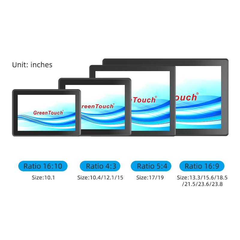 Panel Mount Touch Monitor 10.1-23.8 Inches(3D Series)