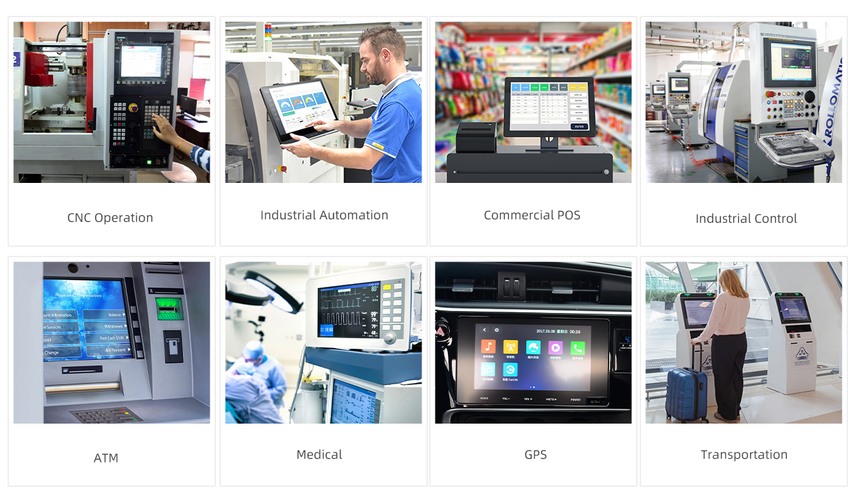 Resistive Touch Screen 10.4 to 22 Inches(4 Wire)