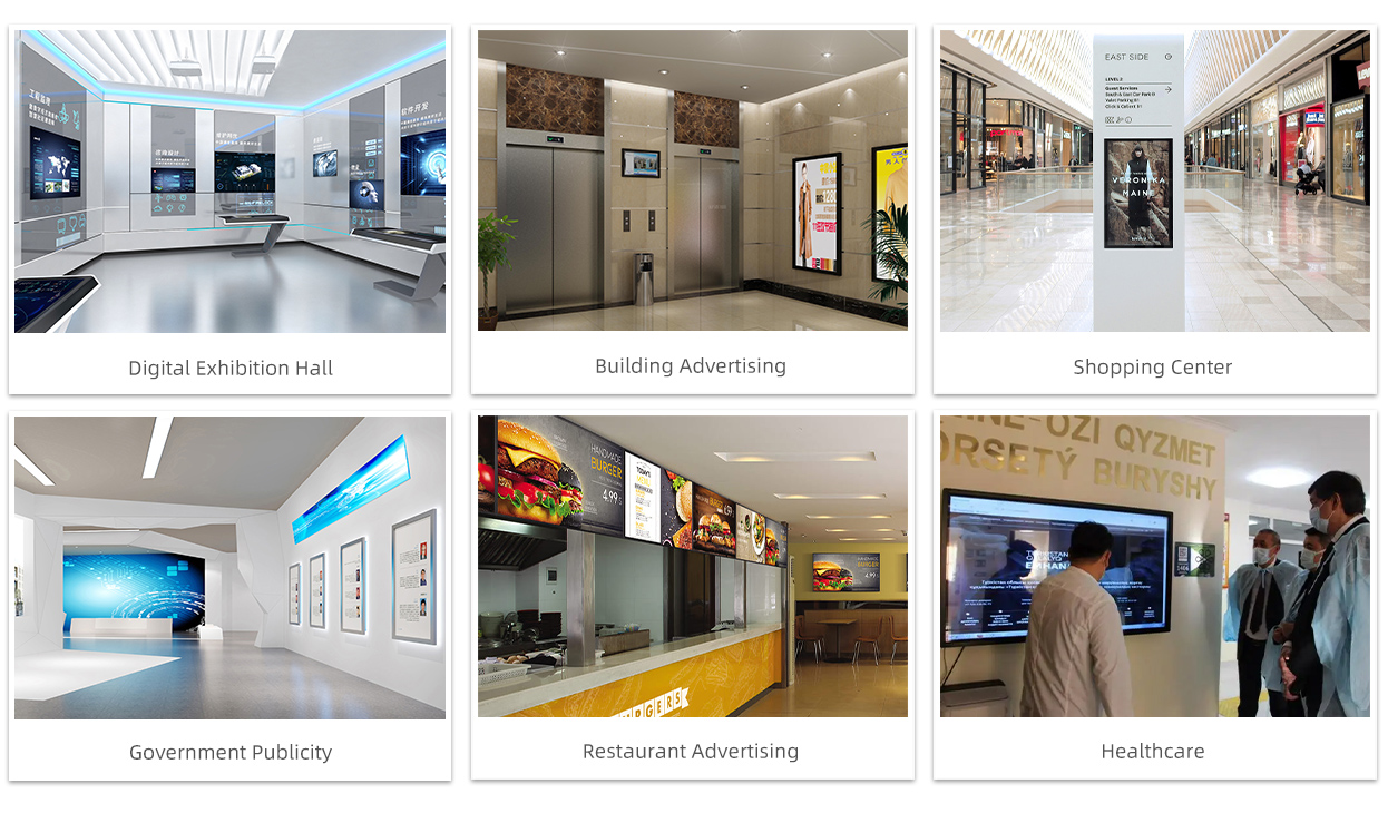 Ultra-thin Digital signage 32-65 Inches(7A-G Series)