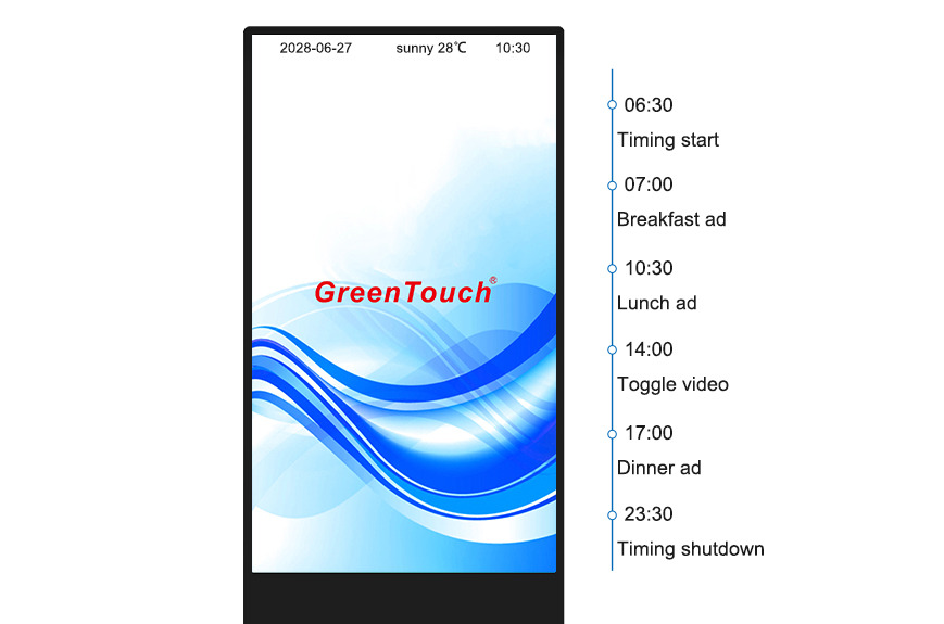 Floor Standing Touch Digital Signage 32-65 Inches(6C Series)