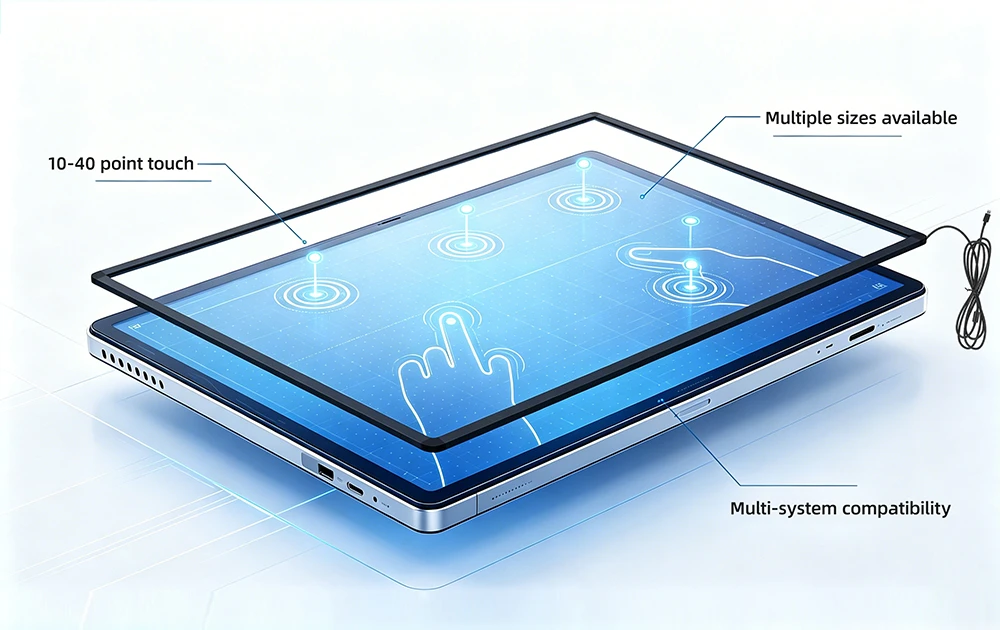 GreenTouch infrared touchscreen technology continues to be upgraded.