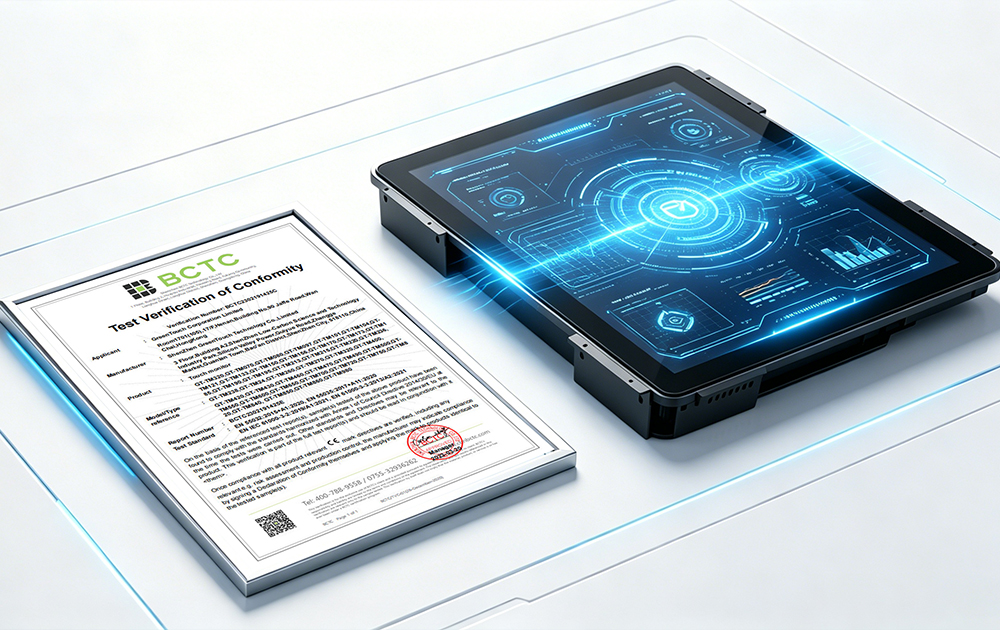 The Importance of CE Certification for Industrial Touch Screens
