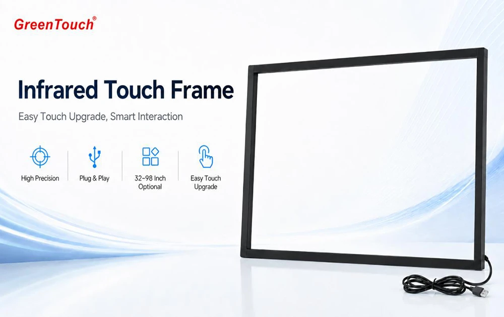 GreenTouch TF Series Infrared Touch Frame: Touch Upgrade Solution for Large-Size Display Devices