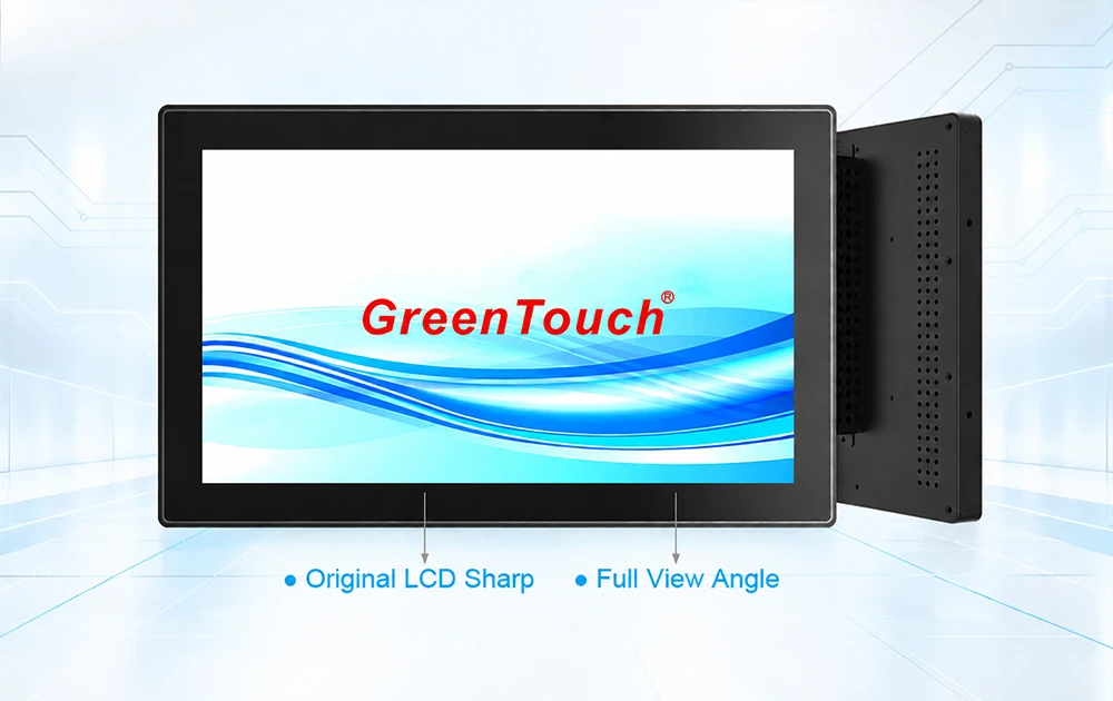 15.6 Inch Open Frame Touch Monitor: GreenTouch on Industrial LCD Quality, OEM Customization, Mounting, and Compliance